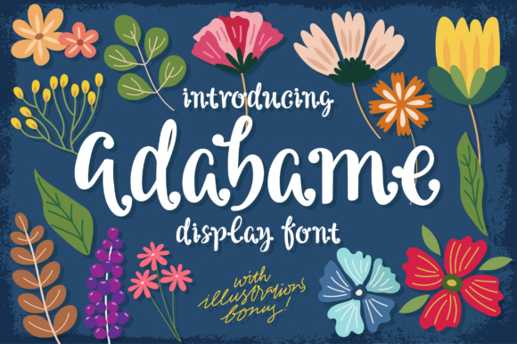 Adabame: The Romantic Script Font for Marketers