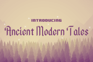 Ancient Modern Tales Typeface for Web Design