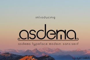 Asdema Typeface for Crafters and Sellers