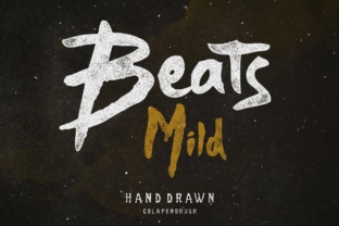 Beats Display Font for Crafters and Sellers