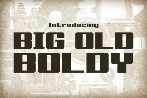 Big Old Boldy Typeface for Scroll-Stopping Marketing
