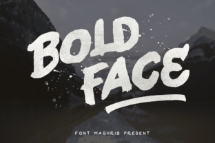 Bold Face: The Ultimate Display Typeface for Crafters