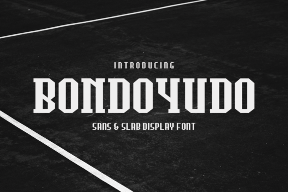 Bondoyudo: A Bold Display Typeface for Striking Editorial Design