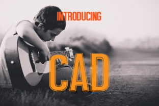CAD Typeface for Bold Business Branding