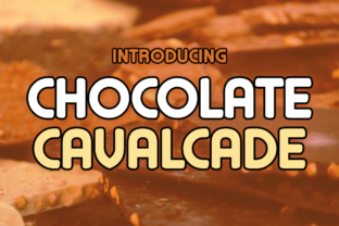 Chocolate Cavalcade: A Simple Typeface for Striking Brand Designs
