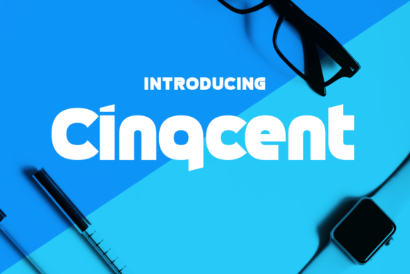 Cinqcent: A Striking Display Font for Makers