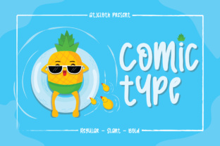 Comic Type Font Review: A Warm Display Choice