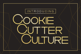 Cookie Cutter: A Distinctive Display Font for Editors