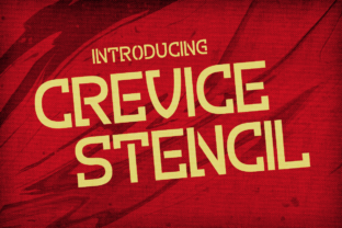Crevice Stencil: The Ultimate Display Font for Modern Design