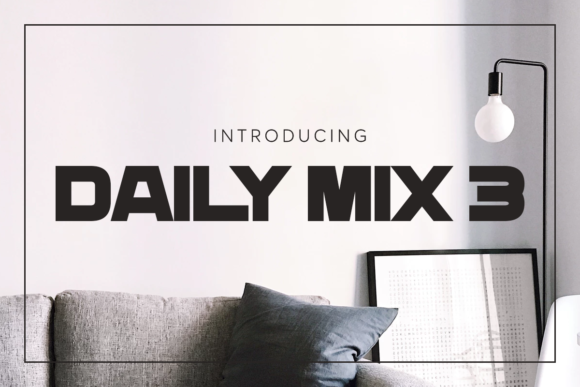 Daily Mix Typeface for Bold Branding