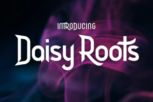 Daisy Roots: A Playful Display Font for Web Design
