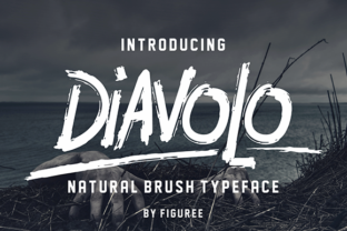 Diavolo Typeface: Hand-Drawn Charm for Makers