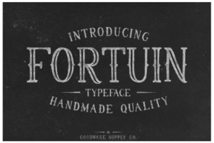 Fortuin: A Hand-Drawn Display Font for Makers