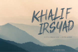Khalif Irsyad: The Ultimate Brush Font for Bold Designs