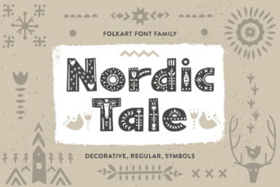 Nordic Tale Family: A Display Font for Scandinavian Web Design