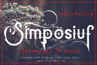 Simposiuf Typeface Review for Bold Branding