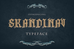 Skandinav Typeface for Bold Editorial Design