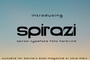 Spirazi Font Review: A Bold Sans Serif for Modern Design