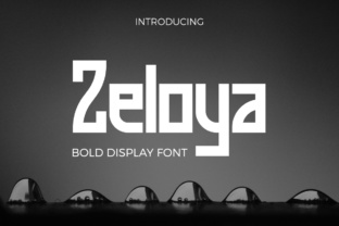 Zeloya Typeface: Bold Luxury for Campaigns